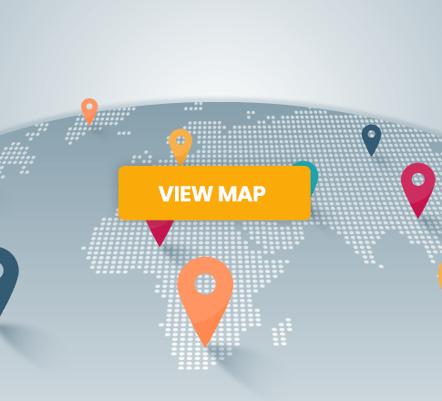 Map of AVIS rental desk at Cleveland Hopkins Airport